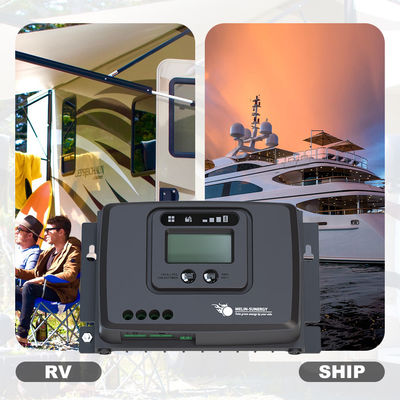 Intelligente MPPT Solar Laadregelaar met 7 Geschikte Batterijtypes, Hoog Rendement MPPT Algoritme en Real-time LCD + LED Indicator