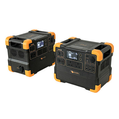 2200W UPS Zonne Generator met 1536Wh LiFePO4 Batterij 10 Jaar Levensduur en 600W Zonne-input