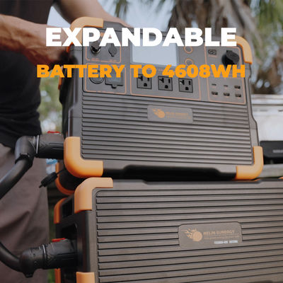 Goede prijs 2200W UPS Zonne Generator met 1536Wh LiFePO4 Batterij, 600W Zonne-ingang en 18kg Lichtgewicht Ontwerp online