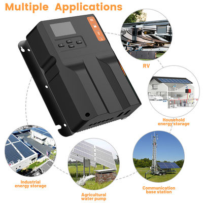 Goede prijs Natuurlijke koeling MPPT zonneladingscontroleur 40A 150V Max PV-spanning online