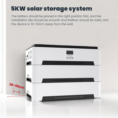 5 kW off-grid zonne-energieopslagsysteem voor 120 - 500V PV-operatiespanning