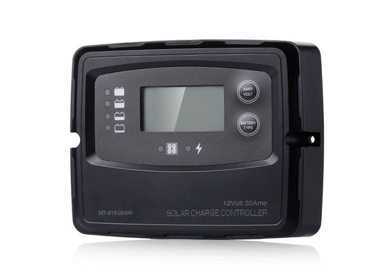 Goede prijs IP67 Waterdichte 20A 12V 24V Auto PWM Solar Laadregelaar met LCD+LED Display en 760W Max PV Vermogen online