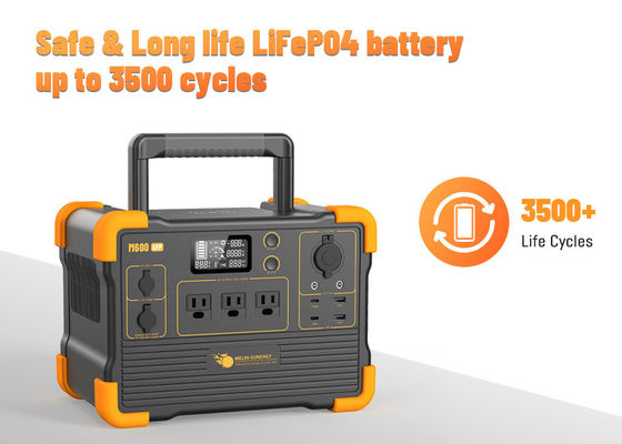 Goede prijs Buiten Lithiumbatterij Zonne-Generator Met Tot 300W Zonnepaneel LCD Display online