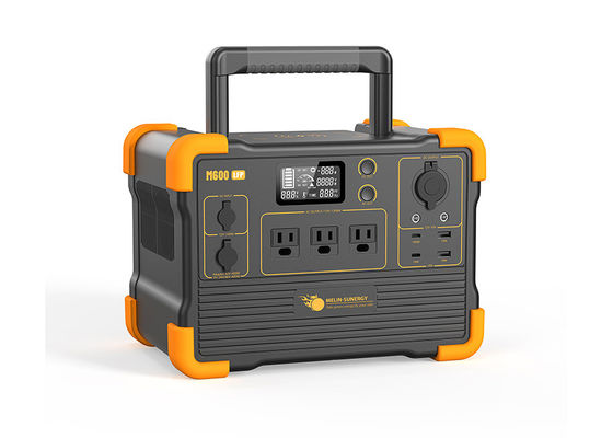Compacte LFP Lithiumbatterij Zonne-Generator Draagbaar Met 1200W Inverter En 614Wh Batterij