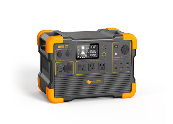 NCM Lithiumbatterij Draagbare zonne-generator UPS 2000W Met een batterijcapaciteit van 1450Wh