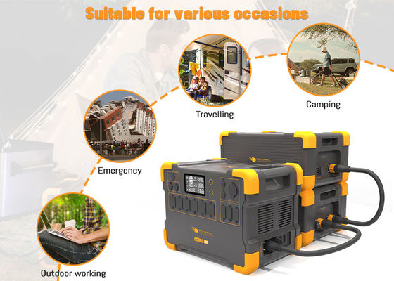 Goede prijs LiFePO4 draagbare generator Power Bank 3072Wh capaciteit batterijpakket online