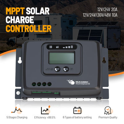 Goede prijs Digitale Smart RV MPPT zonneladingscontroleur 12V / 24V online
