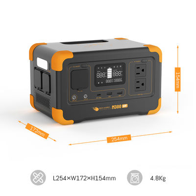 Goede prijs 300W Inverter Zonne-energie Noodopslag 288Wh Lithium Ion Battery Zonne-generator online