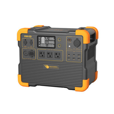 Goede prijs LCD-scherm UPS Lithiumbatterij Zonnegenerator LiFePO4 Pure Sinus Wave Draagbare Generator online