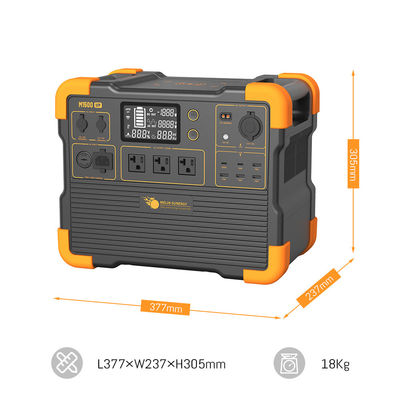 2200W Inverter UPS Lithiumbatterij Zonne-Generator Met 600W Zonnepaneel