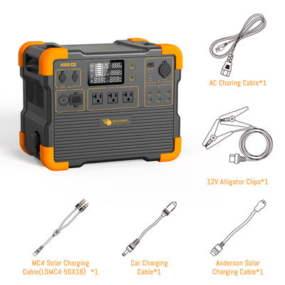 Goede prijs Lichtgewicht draagbare lithium batterij zonne-generator met 2200W pure sinusgolf omvormer en 2 uur oplaadtijd online