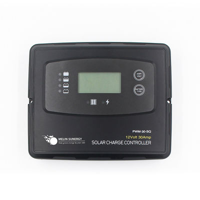 Goede prijs PWM 30A Digitale zonneladingsregelaar 12V 24V voor AGM en LiFePO4 batterijen online