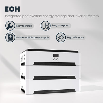 10KW LiFePO4 zonne-energieopslagsysteem met 120A wisselstroomoplaad en IP20-bescherming voor zonne-energie voor thuis