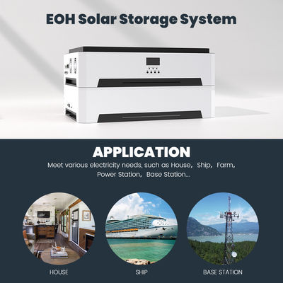 Goede prijs Home LiFePO4 Batterij Zonne-energieopslag Systeem Met 10KW Pure Sinus Wave Inverter online