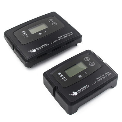 Goede prijs Zwarte 15A digitale zonneladingscontroller met LCD+LED-scherm en 50V maximale invoerspanning voor 12V 24V-systemen online