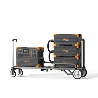 Goede prijs LFP Lithium UPS zonne-energiegenerator 2400W Max. PV-laden 3600W AC-uitgang online