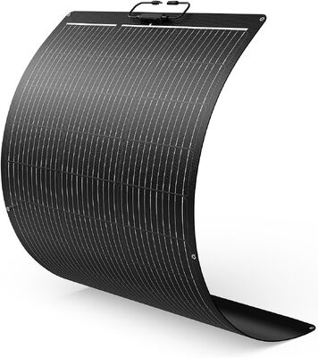 100W semi-flexibel zonnepaneel flexibele PV zonnepanelen voor caravans, campers, boten, bestelwagens